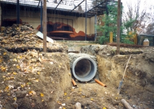 součástí projektu asijského safari bude i výstavba nové vyhlídky u žiraf
