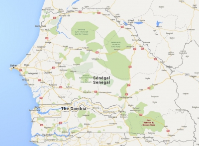 Národní park Niokolo Koba leží na jihovýchodě Senegalu a protéká jím řeka Gambie.