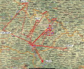 pohyb samce Jakuba - květen 2009